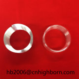 Baibo High Purity Clear Crystal Spiral Fused Quartz Tube