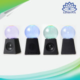 Colorful Portable Mini Water Crystal Ball Rotation LED Bluetooth Speaker for Computer/iPhone/Touch 4/Android