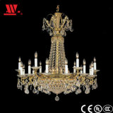 Crystal Chandelier with Glass Decoration Wh-82049b