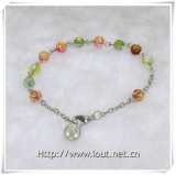 Rosary Bracelet, Religious Bracelet, Plastic Beads Bracelet (IO-CB143)