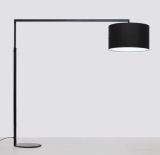 Metal Floor Lamp with Fabric Shade (WH-560Z)