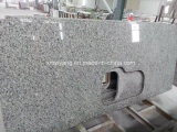 Swan White/Grey Granite Counter Top for Kithen and Bathroom