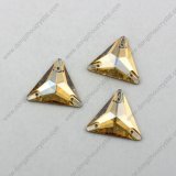 Multi-Size Triangle Sew on Stone Crystal Accessories for Garment