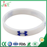 Personalized Debossed and Printed Silicone Wristband