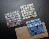 Ice Cracked Crystal Glass Mosaic Tile