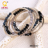 2014 Trendy Agate Shell Crystal Large Coil Bracelet (BR125164)