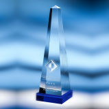 Eminence Obelisk Award with Blue Base