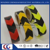 Adhesive PVC Arrow Truck Reflective Safety Warning Conspicuity Tape / Sticker