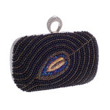 Lady Handbag Party Bag Beaded Diamond Ring Women Clutch Bag