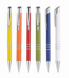New Style Factory Low Price Click Plastic Ball Pen for Promotion