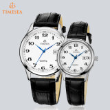 Timesea Branded Quartz Watch with Japan Movt Genuine Leather 71248