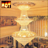 Luxury Golden Hotel Project K9 Crystal Pendant Lamp (AQ7020)