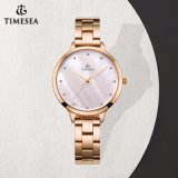 Fashion Women Quartz Watch with Mother of Pearl Dial Design