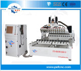 4 Axis Sculpture 3D Woodcarving CNC Router Machine