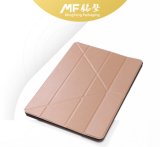 Customized Trend Foldable PU Leather Tablet Case for iPad