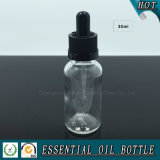 30ml 1oz Clear Glass Dropper Bottle with Childproof Cap