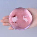 60mm Pink Glass Crystal Half Ball Dome Paperweight for Gift