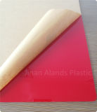 Acrylic, MMA Materialcast Acrylic Sheet 3mm Acrylic Sheet Red Acrilicos