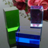 Different Color Crystal Block, Crystal Cube Base