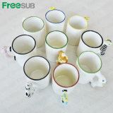 Freesub Hot Animal Handle Sublimation 11oz Ceramic Mug (MKB10-30)