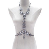 New Arrived Women Fashion Jewelry Crystal Rhinestone Cup Body Chain Jewelry for Women