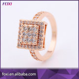 Rose Gold Plating Fashion Zirconia Jewelry Rings