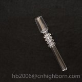 Baibo Clear Fused Crystal Quartz Banger Quartz Extractor