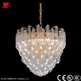 Newest Golden Crystal Chandelier with Glass Decoration Wl-82178