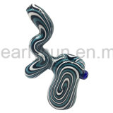 Wholesale Hot Sale New Design Glass Hand Pipe Smoking Pipe Bubbler (ES-HP-518)