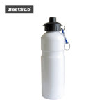 750ml White Alluminum Water Bottle (BLH4-W)