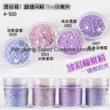 Soft Plum Purple & Pink Hexagon Sheet Nail Art Light Decorations Paillette Glitter (EG11)