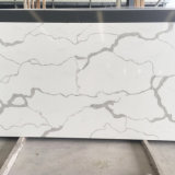 Artificial Marble Crystal Quartz Stone Slab for Coustomed Long Table