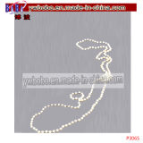 Pearl Necklace Flappers Fancy Dress Gangster Gatsby Costume Jewelry (P3065)