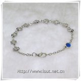 Rosary Bracelet, Religious Bracelet, Matel Beads Bracelet (IO-CB142)