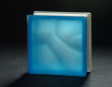 145*145*80mm Acid Blue Cloudy Glass Block