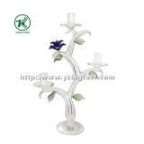 Glass Candle Holder for Holiday Decoration (10*26*40)