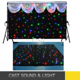 RGB LED Star Effect Stage Lighting Wedding Backdrop Curtains