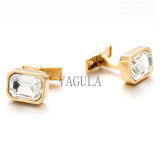 VAGULA Crystal Gemelos Jewelry Cuff Links 526