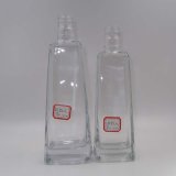 500/700ml Empty Vodka Glass Bottle in Crystal Glass Quality