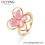 15448 Fashion Simple 18K Gold Plated Jewelry Women Ring