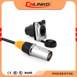 Wire to Board RJ45 Cat5e Cable Crystal IP65 Waterproof Rj Connector for Outdoor Network Device