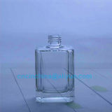 Square Clear Glass Bottle for Perfume 100ml