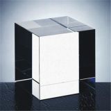 Optical K9 Crystal Glass Cube, Crystal Glass Block Different Size