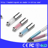 Luxury Crystal USB Flash with Colorfull Diamond for Shinny