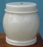 Haobo White Crystal Marble Cremation Ashes Urn