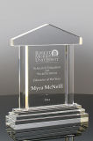 Real Estate Trophy Royal Manor Crystal Award
