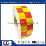 New Reflective Grade Red Yellow Chequer Tape (C3500-G)