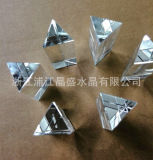 Manufacturer Wholesale Crystal Triangle Column Paperweight Glass Pendant