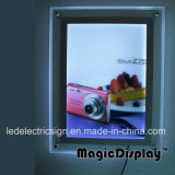 Crystal Slim LED Panel Light Box Acrylic Counter Top Photo