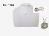 High Quality Fashion Design Crystal Necklace with Earrings Jewelry
